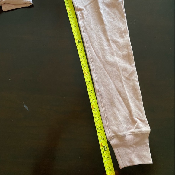 Organic Sweatpants L’b Kids ( girls)  PJ Sz S & Sz Xs long set of 2 - Picture 14 of 14